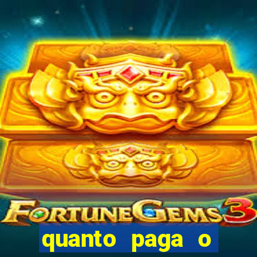 quanto paga o duque da quina com 6 dezenas